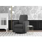 Alternate image 1 for Delta Children Skye Nursery Swivel Glider with LiveSmart Fabric in Dark Grey