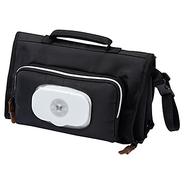 Maxi-Cosi&reg; Changing Pad Diaper Clutch in Black. View a larger version of this product image.