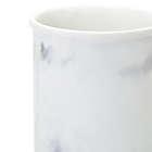 Alternate image 2 for Everhome&trade; Faux Marble Wastebasket in White