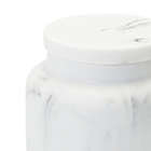 Alternate image 2 for Everhome&trade; Faux Marble Tall Jar in White