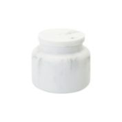Everhome&trade; Faux Marble Tall Jar in White