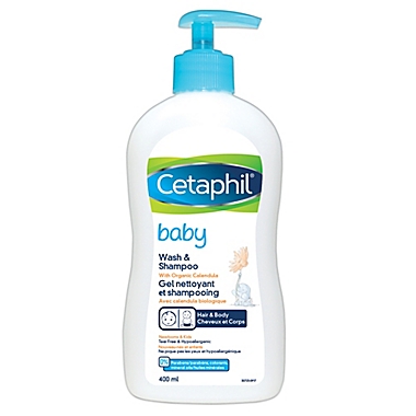 Cetaphil&reg; 13.5 oz. Baby Moisturizing Wash and Shampoo. View a larger version of this product image.