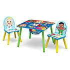 Alternate image 4 for Delta Children CoComelon 3-Piece Table and Chair Set with Storage in Blue