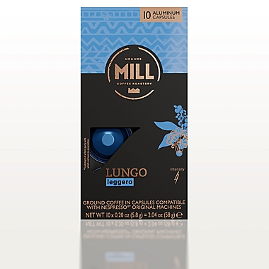 Mr and Mrs Mill Lungo Leggero Nespresso&reg; Original Pods 10-Count. View a larger version of this product image.