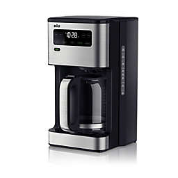 Braun PureFlavor 14-Cup Coffee Maker in Black/Silver