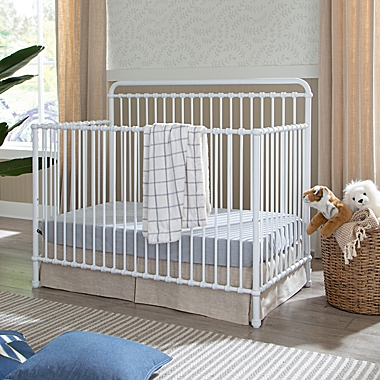 Million Dollar Baby Classic Winston 4-in-1 Convertible Crib in White. View a larger version of this product image.