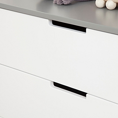 carter&#39;s&reg; by DaVinci&reg; Colby 6-Drawer Dresser in Grey/White. View a larger version of this product image.