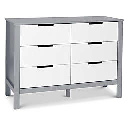 carter's® by DaVinci® Colby 6-Drawer Dresser in Grey/White