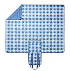 Alternate image 2 for Bee &amp; Willow&trade; Picnic Mat Backpack in Gingham Bee