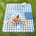 Alternate image 1 for Bee &amp; Willow&trade; Picnic Mat Backpack in Gingham Bee