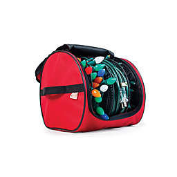 Santa's Bags Pro Install N Store Light Storage Reel and Storage Bag Set in Red