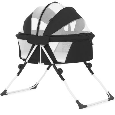 Dream on Me Karley Plus Portable Bassinet, Black