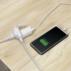 Alternate image 7 for Globe Electric 15-Foot 3-Outlet Extension Cord in White