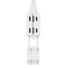 Alternate image 1 for Globe Electric 15-Foot 3-Outlet Extension Cord in White