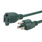 Alternate image 3 for Globe Electric 15-Foot Outdoor Extension Cord in Green
