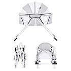 Alternate image 3 for Dream On Me Karley Plus Portable Bassinet in Cool Grey