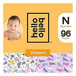 hello bello™ Newborn 96-Count Spring Bloom/Unicorn Disposable Diapers