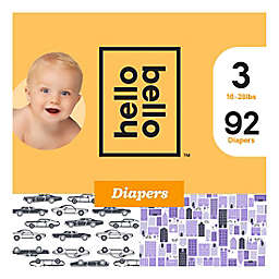 hello bello™ Size 3 92-Count Car/City Disposable Diapers