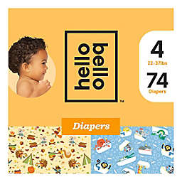 hello bello™ Size 4 74-Count Fall Prep/Bath Time Disposable Diapers