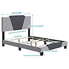 Alternate image 3 for E-Rest Talise Upholstered Platform Bed