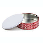 Alternate image 3 for Bee &amp; Willow&trade; 91 oz. Holiday Cookie Tin in Red/White
