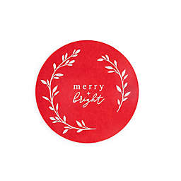 Bee & Willow™ 8-Inch Holiday Felt Trivet in Red