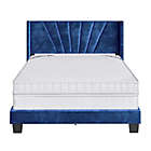 Alternate image 1 for E-Rest Vesta Upholstered Platform Bed