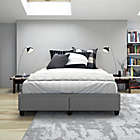 Alternate image 8 for E-Rest Maille Queen Faux Leather Upholstered Platform Storage Bed Frame