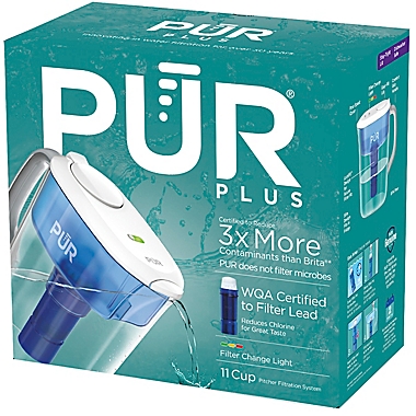 PUR&reg; PLUS 11-Cup Pitcher Filteration System. View a larger version of this product image.