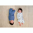 Alternate image 4 for aden + anais&trade; essentials 4-Pack Time To Dream Swaddle Blankets in Blue