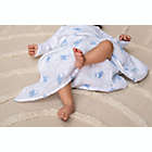 Alternate image 5 for aden + anais&trade; essentials 4-Pack Time To Dream Swaddle Blankets in Blue