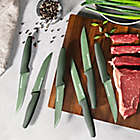 Alternate image 3 for Granitestone Diamond 6-Piece Steak Knife Set in Green