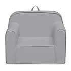 Alternate image 3 for Delta Children&reg; Cozee Snuggle Kids Chair in Grey