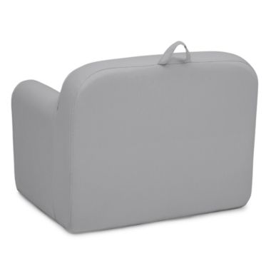 Delta Children&reg; Cozee Snuggle Kids Chair in Grey. View a larger version of this product image.