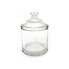 Alternate image 0 for Everhome&trade; Traditional Charm 3.46-Inch x 4.96-Inch Small Glass Apothecary Canister
