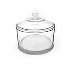 Alternate image 0 for Everhome&trade; Traditional Charm 7.36-Inch x 6.61-Inch Wide Glass Apothecary Canister