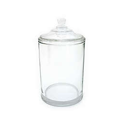 Everhome™ Traditional Charm 5.91-Inch x 10.39-Inch Large Glass Apothecary Canister
