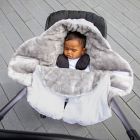 Alternate image 7 for 7 A.M.&reg; Size 6-18M Enfant Nido Winter Infant Wrap in White