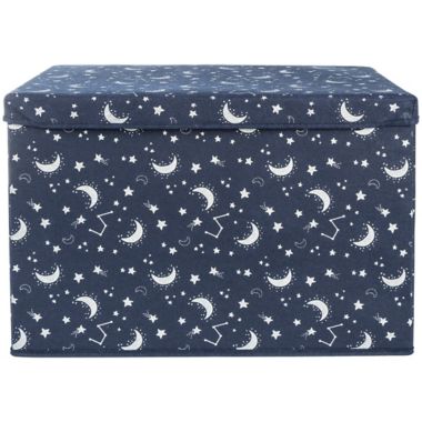 Sammy &amp; Lou&reg; Constellation Felt Toy Box in Blue. View a larger version of this product image.