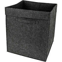 Collapsible Foldable Laundry Canvas Storage Folding Box Fabric Cloth Basket Bag 