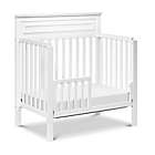 Alternate image 3 for DaVinci Autumn 4-in-1 Convertible Mini Crib in White