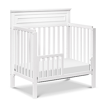 DaVinci Autumn 4-in-1 Convertible Mini Crib in White. View a larger version of this product image.