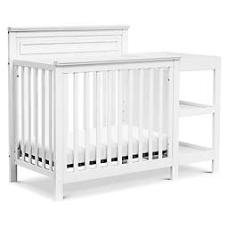 DaVinci Autumn 4-in-1 Convertible Mini Crib & Changer Combo in White
