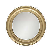 Everhome&trade; 26-Inch Round Steel Wall Mirror in Gold