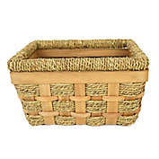 Bee &amp; Willow&trade; Seagrass &amp; Fir Wood Wastebasket in Natural
