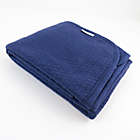 Alternate image 2 for The Honest Company&reg; Matelasse Rainbow Stripes Reversible Receiving Blanket