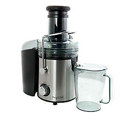 MegaChef Wide Mouth Dual Speed Centrifugal Juicer in Silver