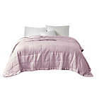 Alternate image 5 for Madison Park&reg; Cambria Full/Queen Down Alternative Throw Blanket with 3M Scotchgard in Lilac