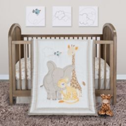 Sammy & Lou Safari Snuggle 4-Piece Crib Bedding Set