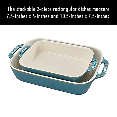 Staub&reg; 2-Piece Rectangular Baking Dish Set. View a larger version of this product image.